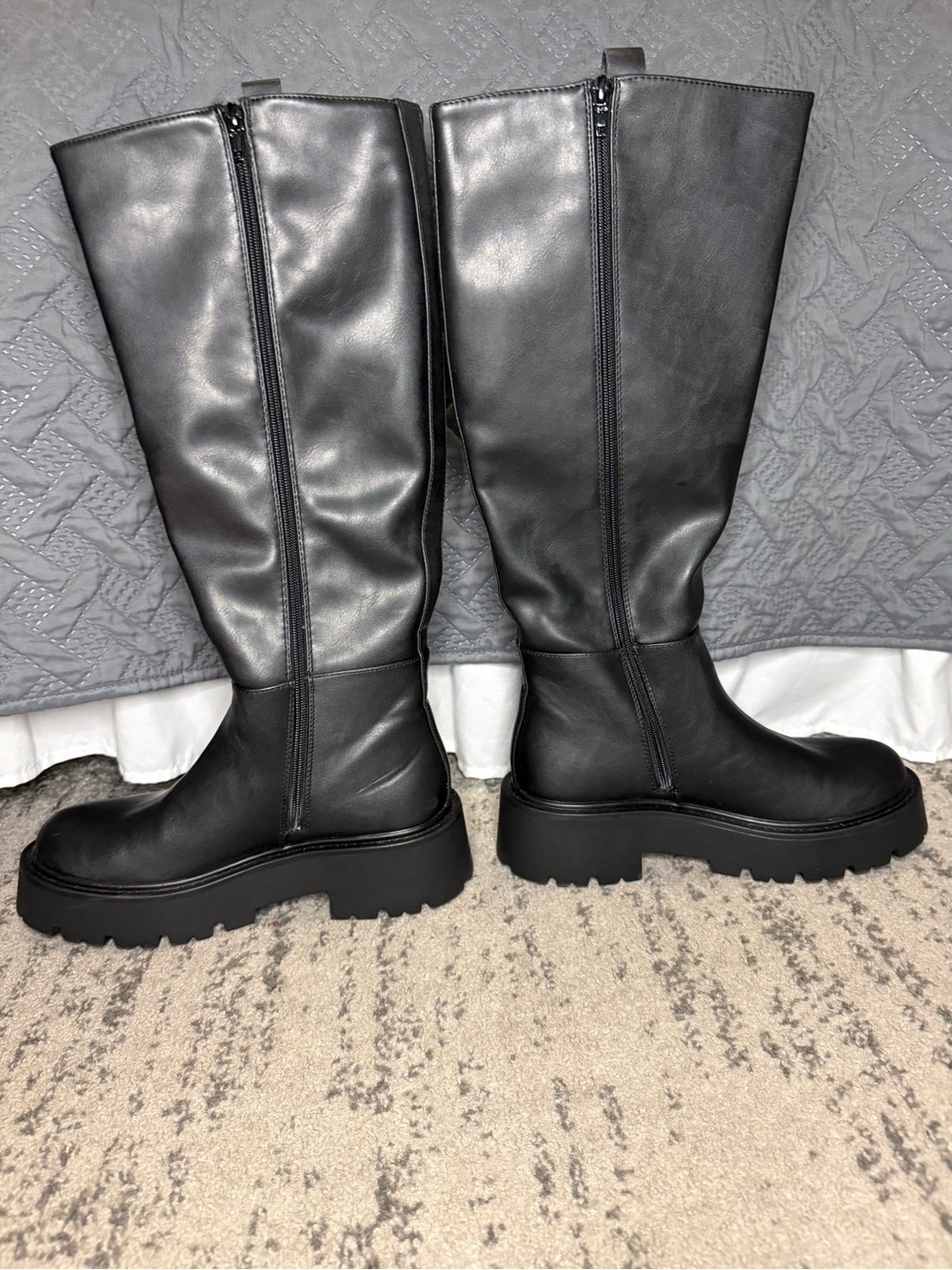 Madden Girl Knee-High Platform Boots - Picture 6 of 10